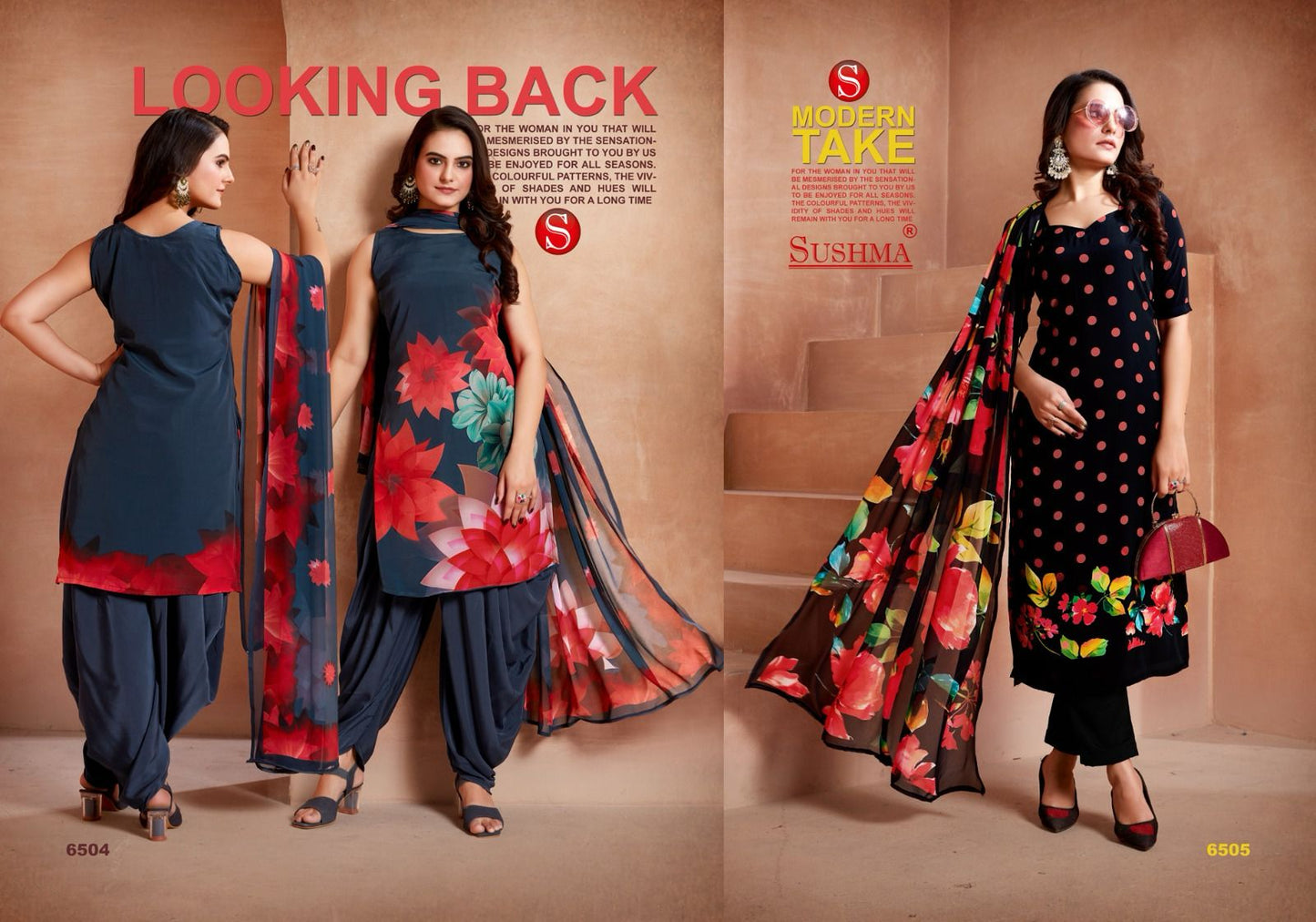 Beautify Digital Sushma Crape Salwar Suits