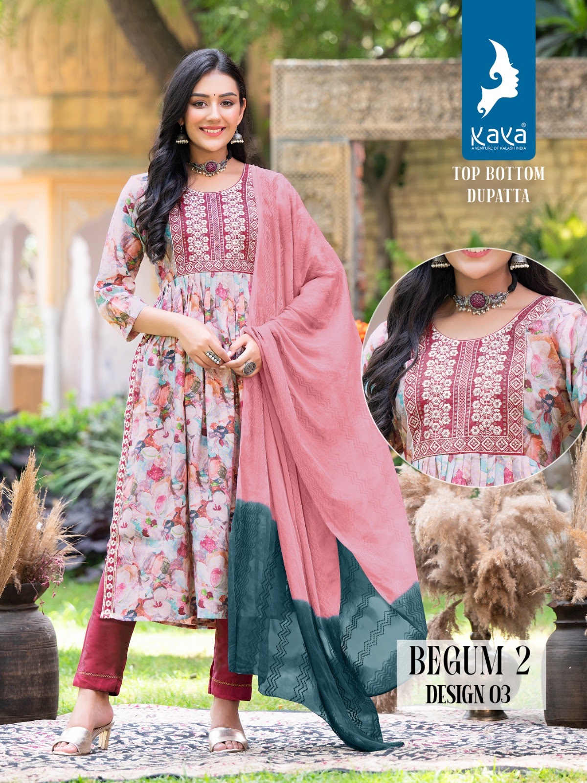 Begum 2 Kaya Modal Readymade Pant Style Suits