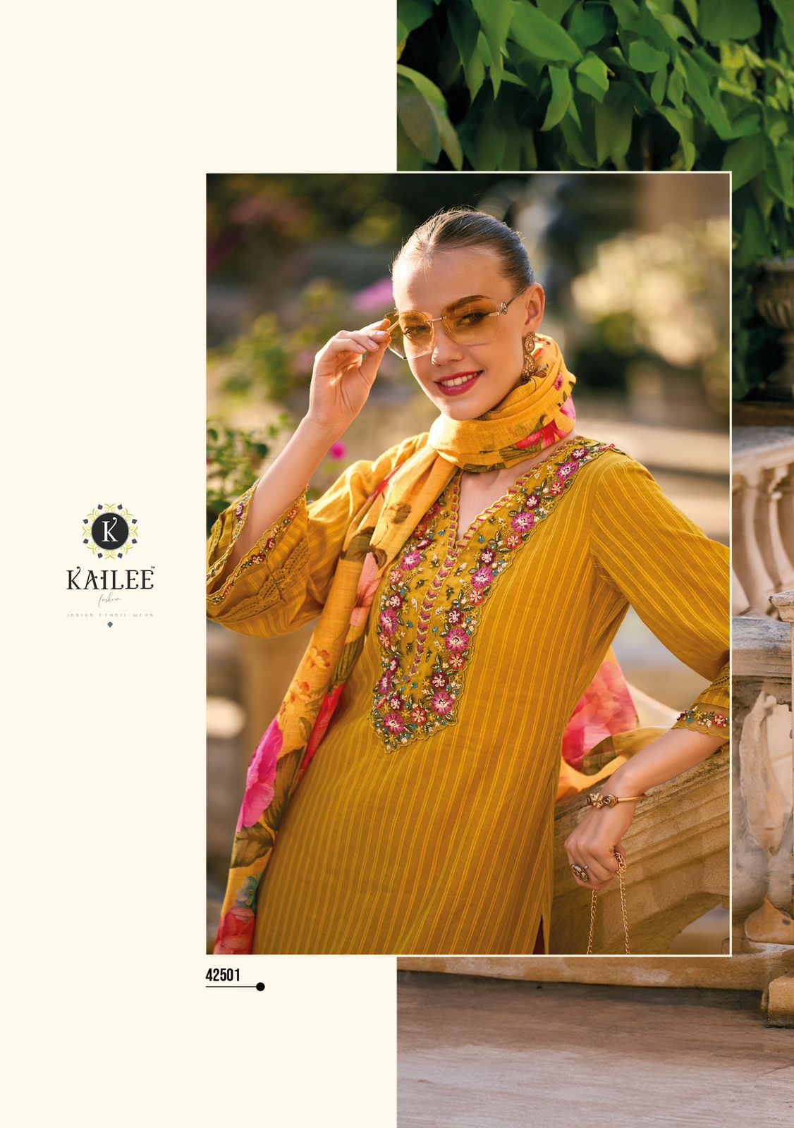 Begum Vol 5 Kailee Fashion Cotton Readymade Pant Style Suits