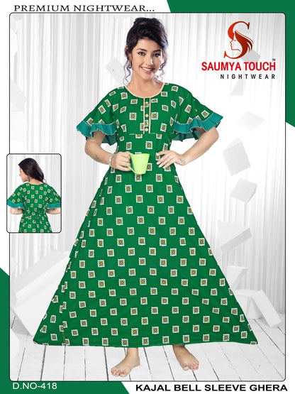 Bell-2912 Saumya Touch Night Gowns