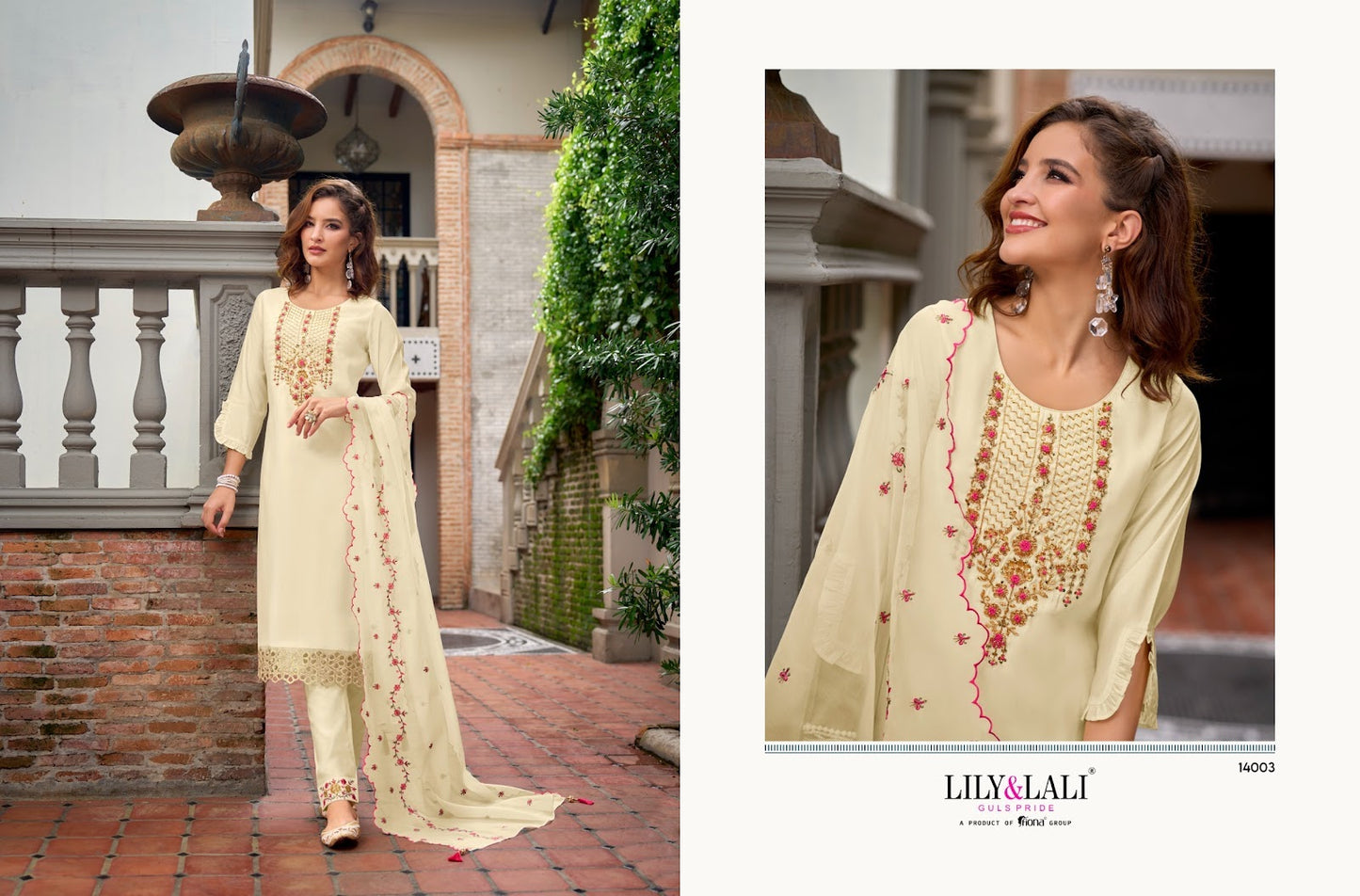 Bella Lily Lali Milan Silk Readymade Pant Style Suits