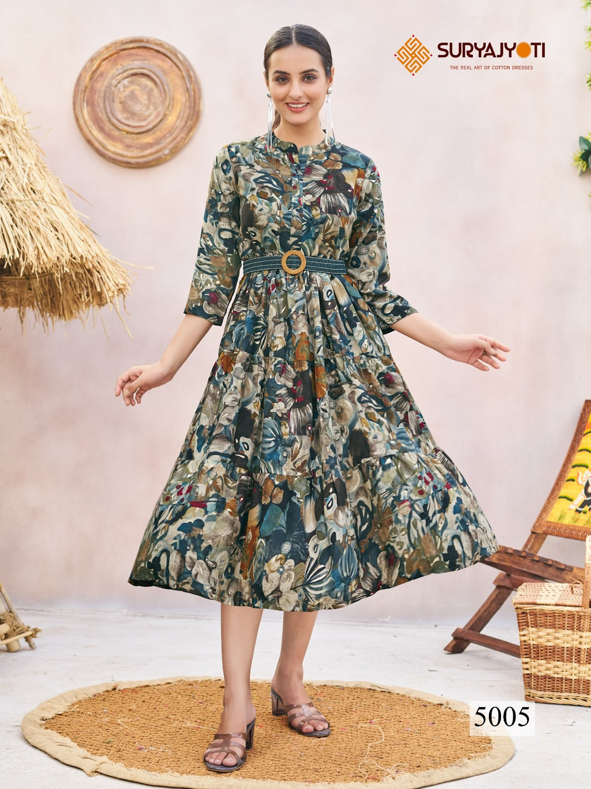 Belt Vol 5 Suryajyoti Rayon One Piece