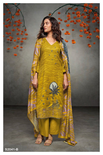 Bharani 2041 Ganga Premium Plazzo Style Suits