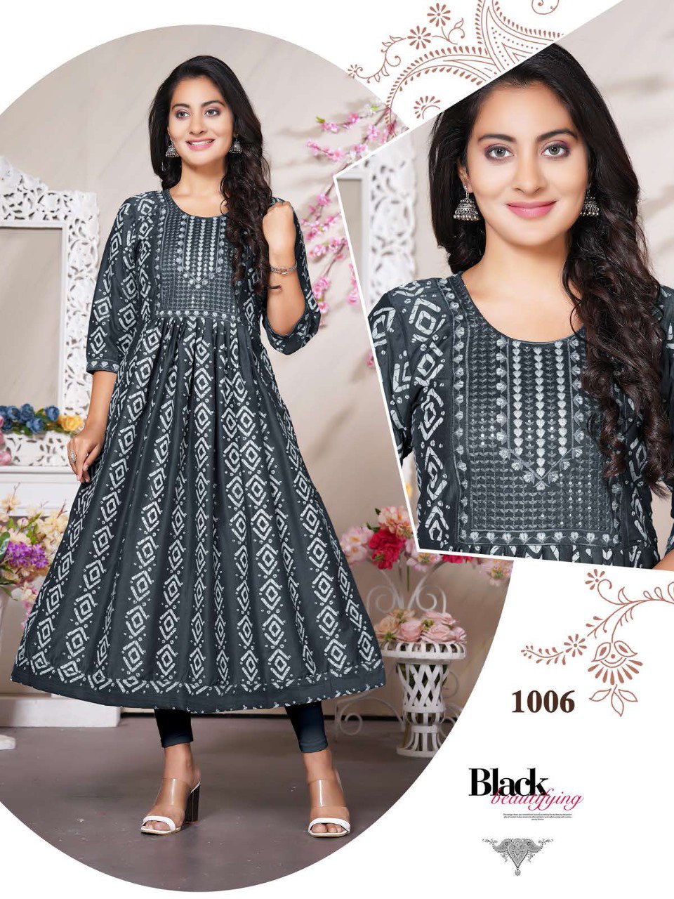 Bheed Vol 2 Kavinay Chinon Anarkali Kurtis