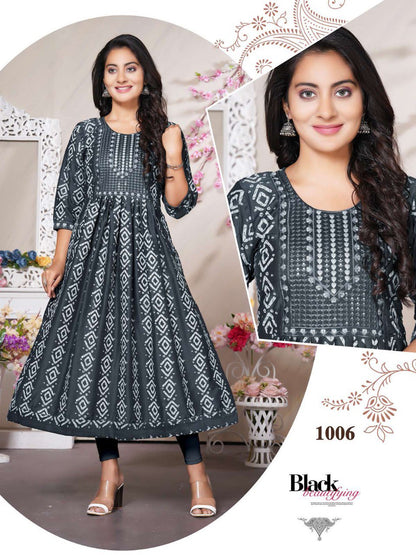 Bheed Vol 2 Kavinay Chinon Anarkali Kurtis