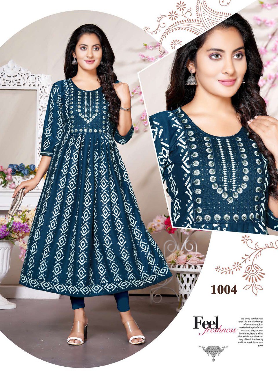 Bheed Vol 2 Kavinay Chinon Anarkali Kurtis
