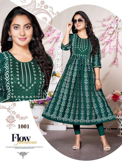 Bheed Vol 2 Kavinay Chinon Anarkali Kurtis