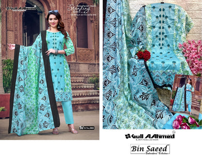 Bin Saeed Embroidery Vol 2 Gul Ahmed Lawn Karachi Salwar Suits