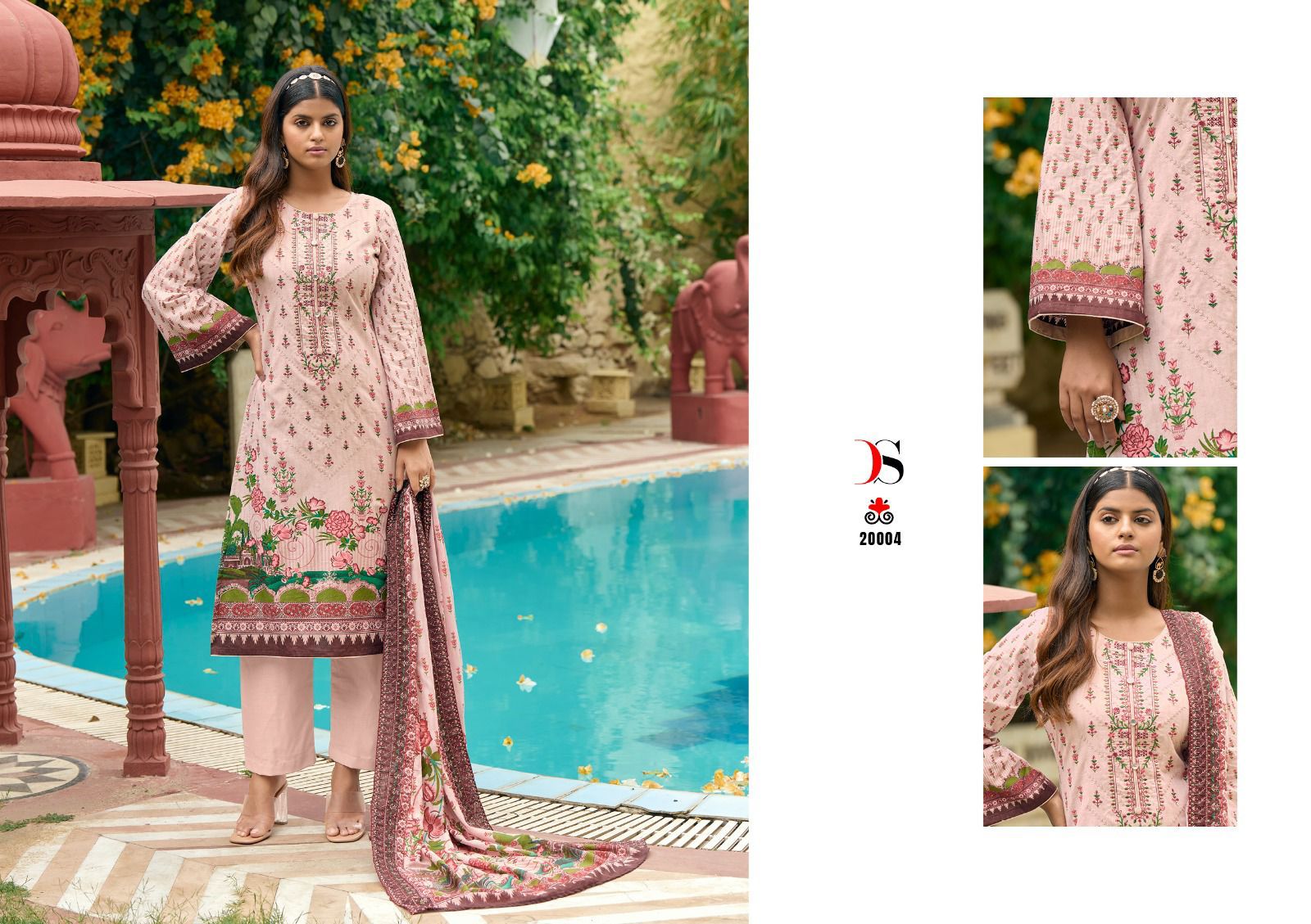 Bin Saeed Lawn-2 Deepsy Cotton Pakistani Readymade Suits