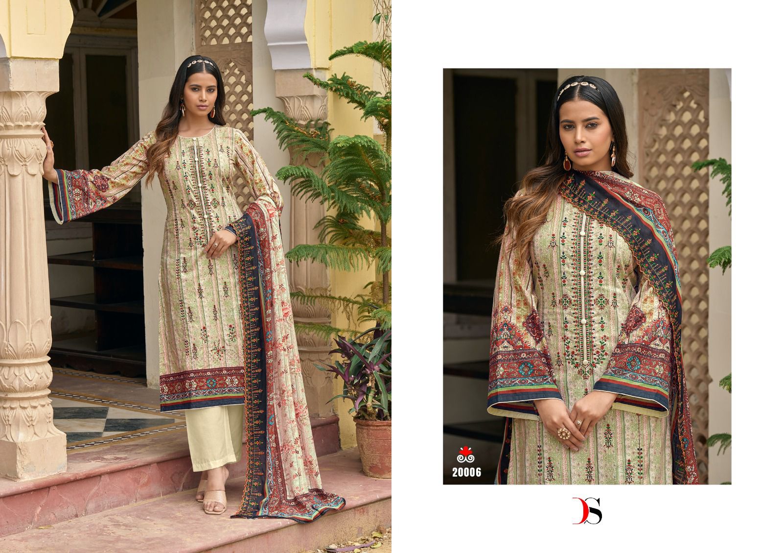 Bin Saeed Lawn-2 Deepsy Cotton Pakistani Readymade Suits