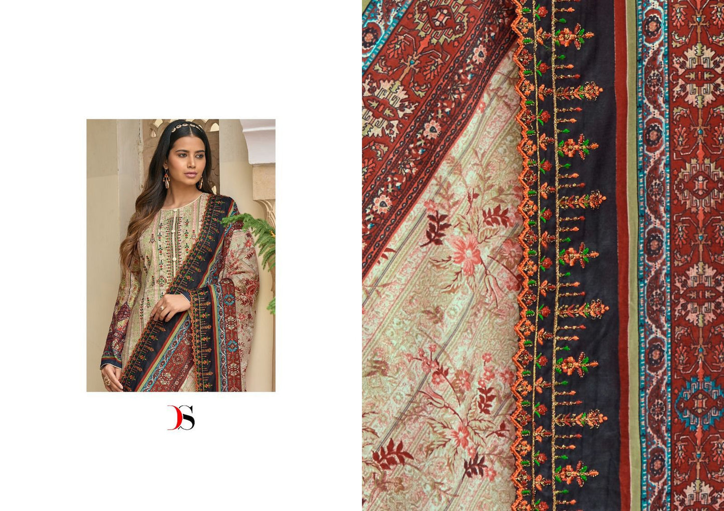 Bin Saeed Lawn-2 Deepsy Cotton Pakistani Readymade Suits