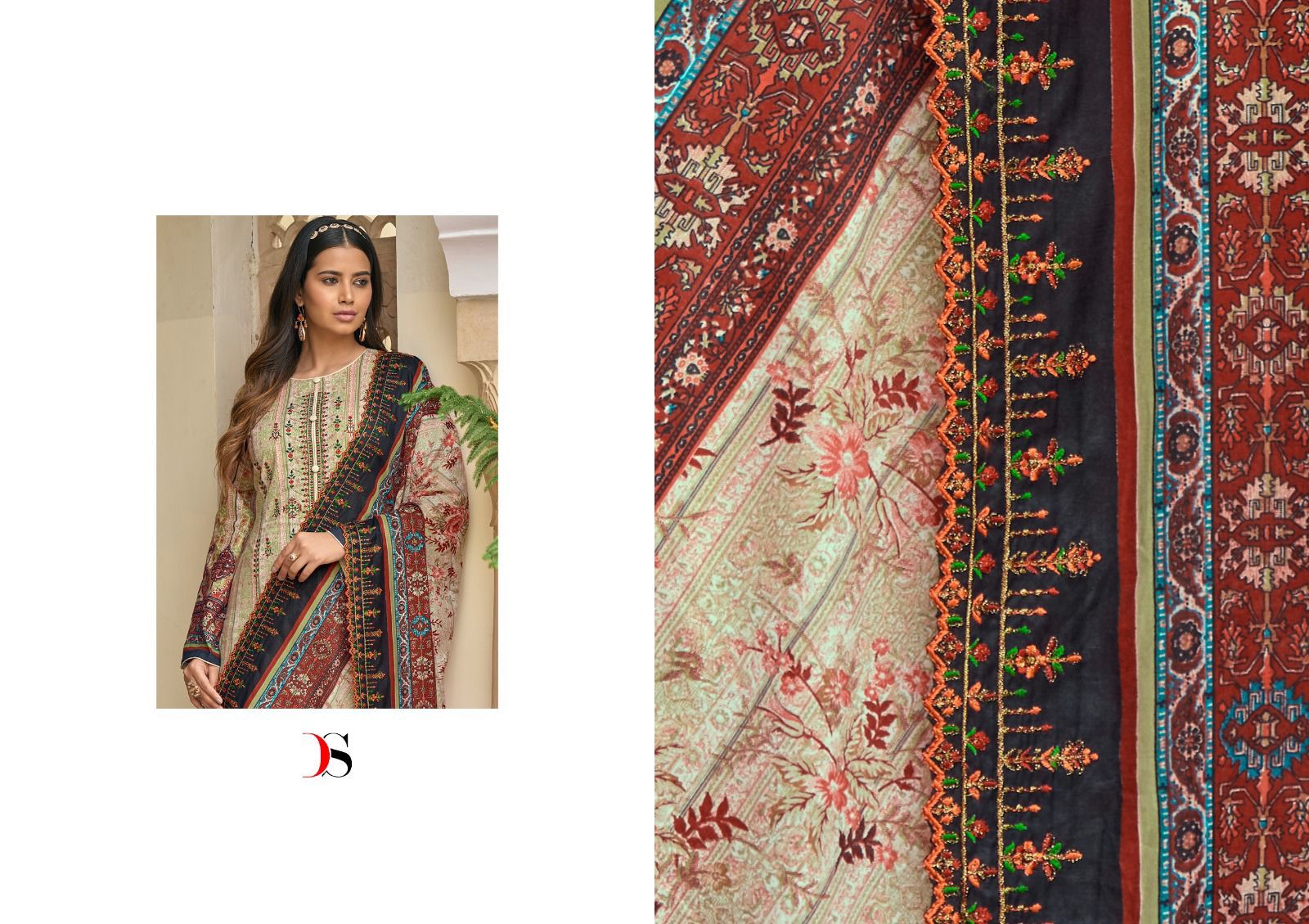 Bin Saeed Lawn-2 Deepsy Cotton Pakistani Readymade Suits