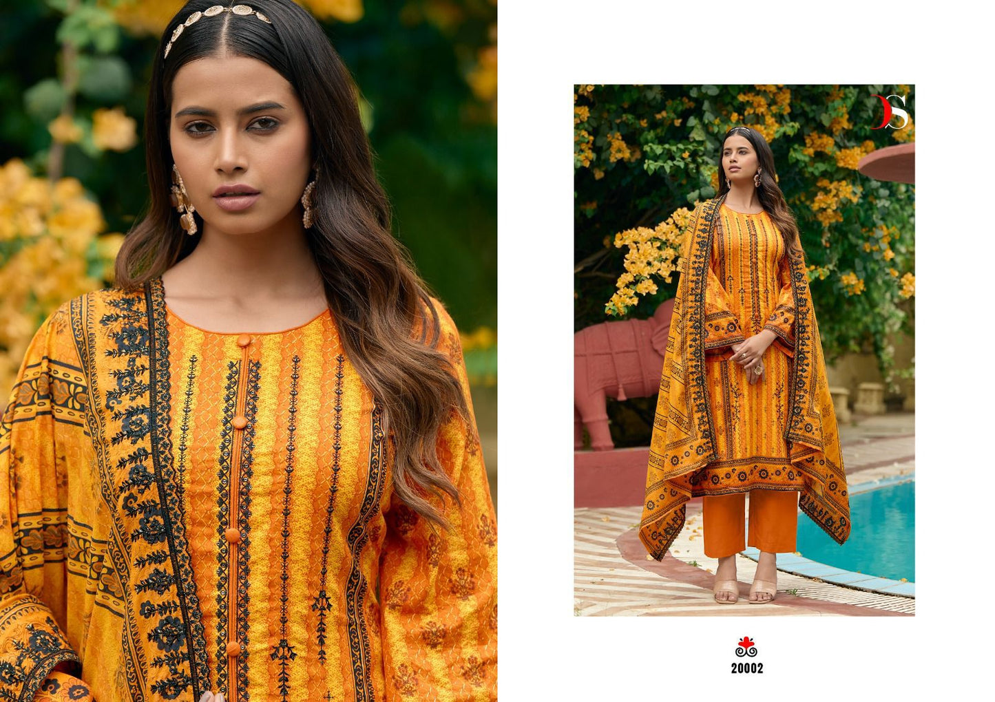 Bin Saeed Lawn-2 Deepsy Cotton Pakistani Readymade Suits