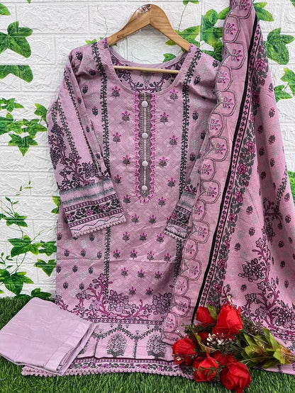 Bin Saeed Lawn-4 Deepsy Cotton Pakistani Readymade Suits