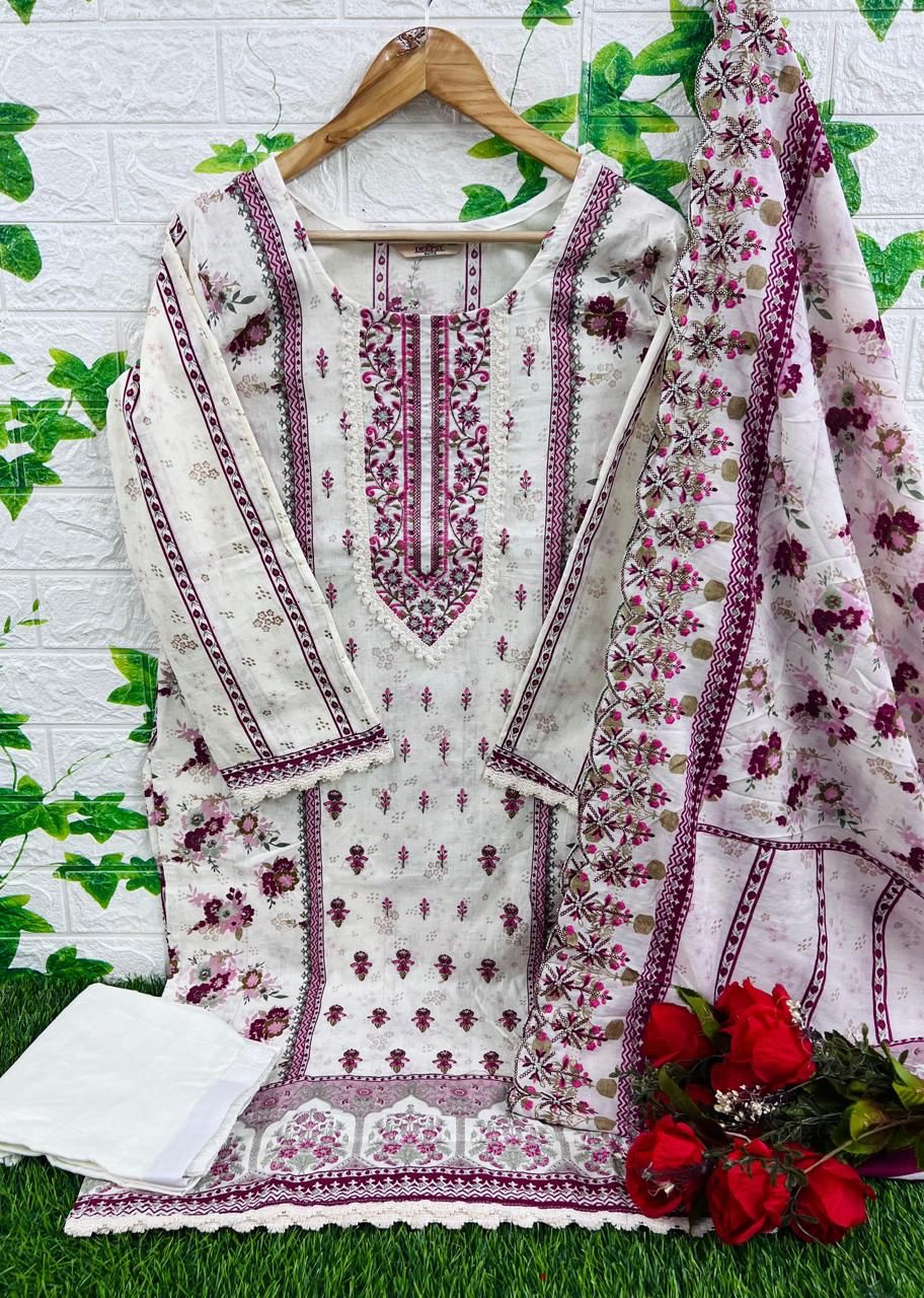 Bin Saeed Lawn-4 Deepsy Cotton Pakistani Readymade Suits
