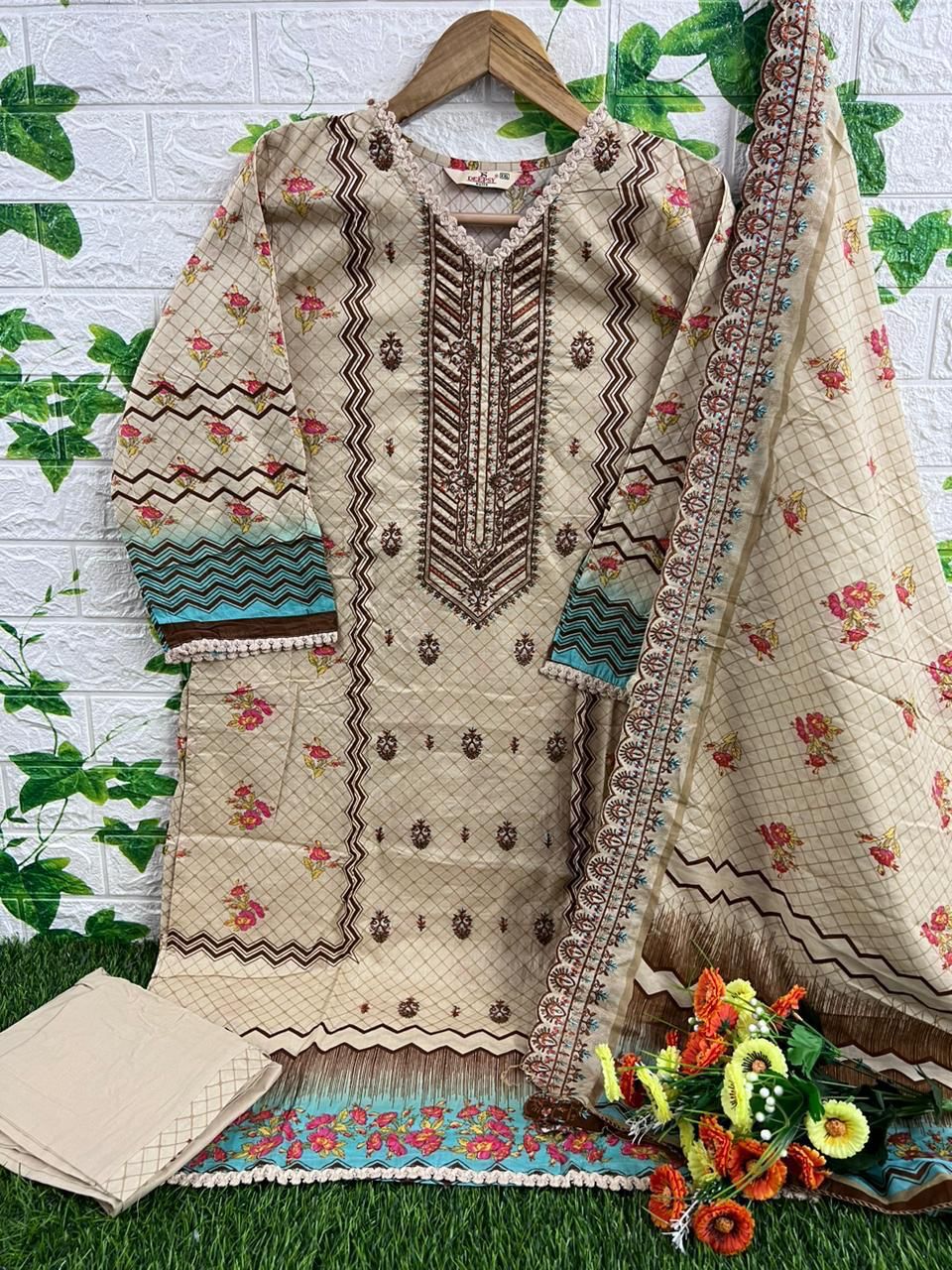 Bin Saeed Lawn-5 Deepsy Cotton Pakistani Readymade Suits