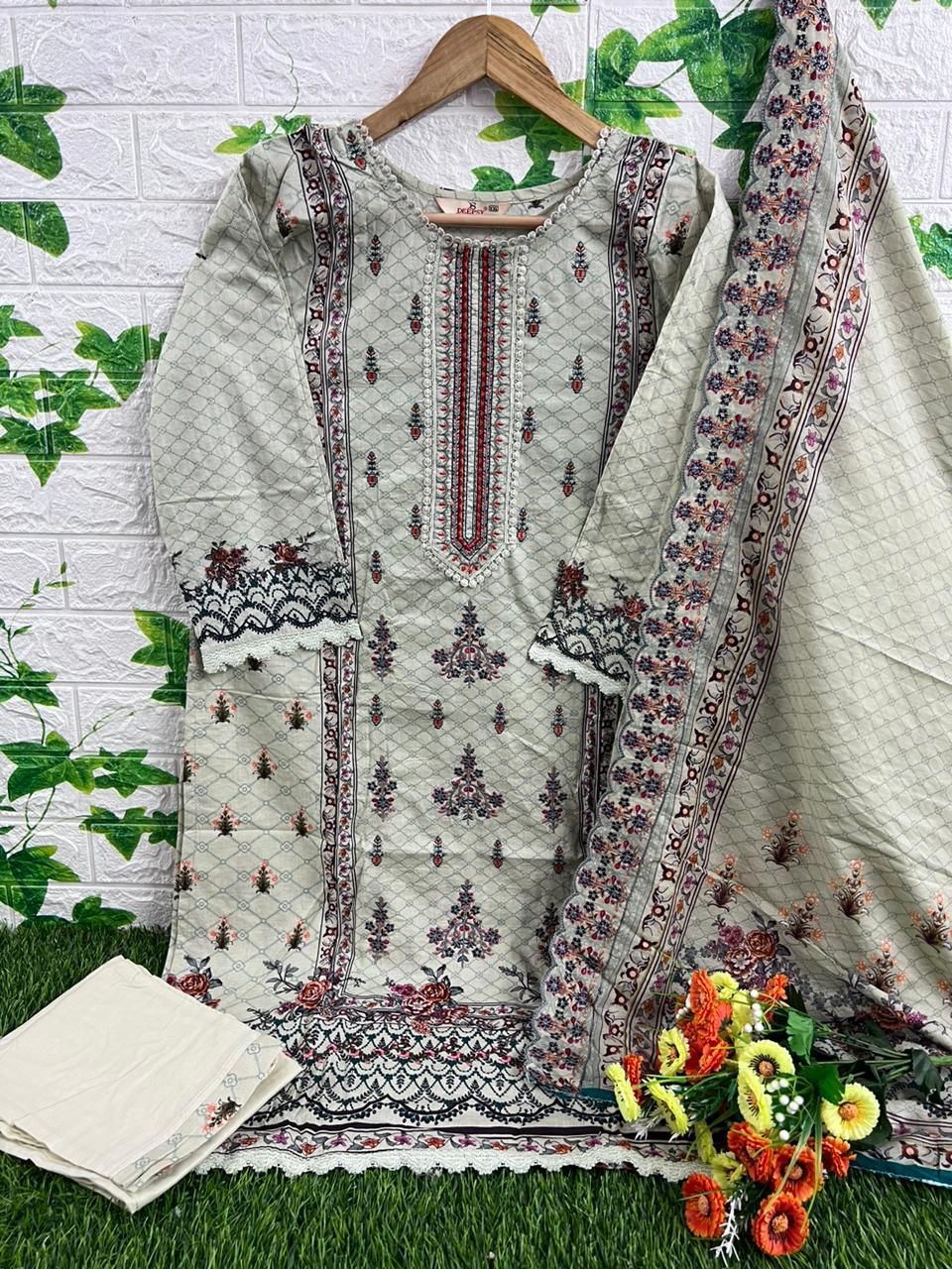Bin Saeed Lawn-5 Deepsy Cotton Pakistani Readymade Suits