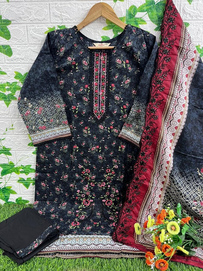 Bin Saeed Lawn-5 Deepsy Cotton Pakistani Readymade Suits