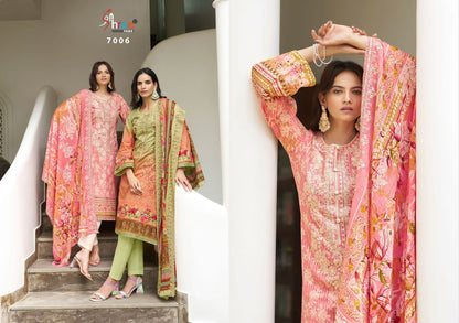 Bin Saeed Lawn Vol 7 Shree Fabs Lawn Pakistani Readymade Suits