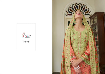 Bin Saeed Lawn Vol 7 Shree Fabs Lawn Pakistani Readymade Suits