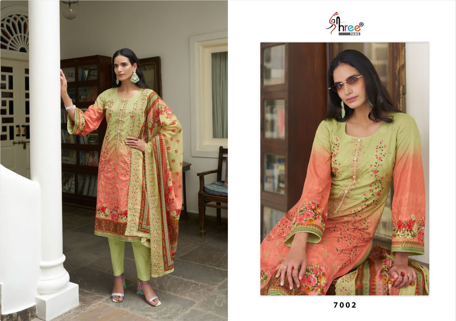 Bin Saeed Lawn Vol 7 Shree Fabs Lawn Pakistani Readymade Suits
