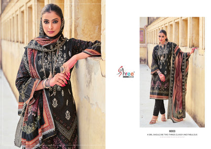 Bin Saeed Lawn Vol 8 Shree Fabs Karachi Salwar Suits