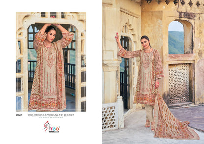 Bin Saeed Lawn Vol 8 Shree Fabs Karachi Salwar Suits