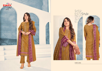 Bin Saeed Vol 24 Pakiza Prints Lawn Cotton Karachi Salwar Suits