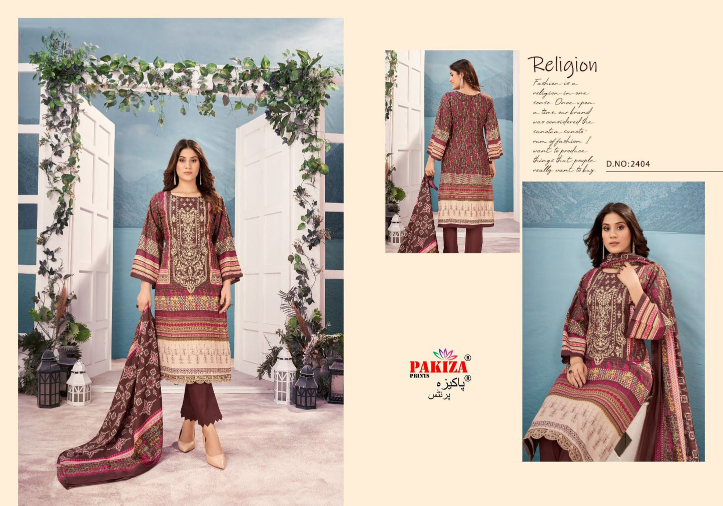 Bin Saeed Vol 24 Pakiza Prints Lawn Cotton Karachi Salwar Suits