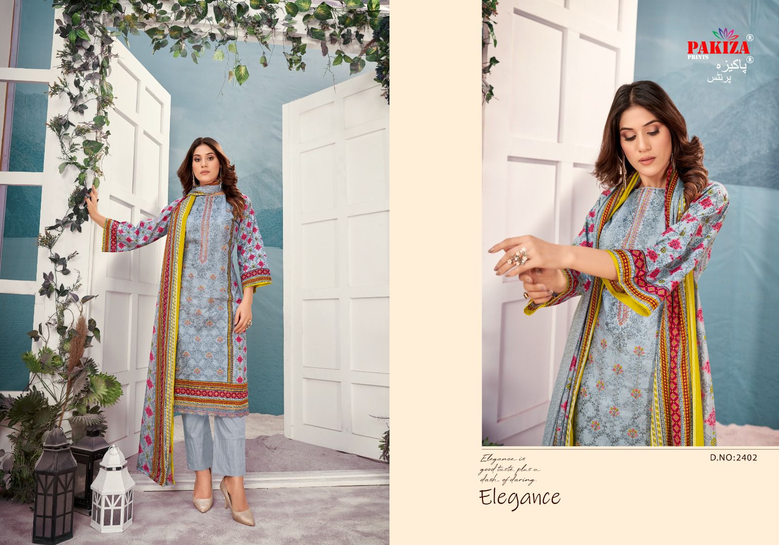 Bin Saeed Vol 24 Pakiza Prints Lawn Cotton Karachi Salwar Suits