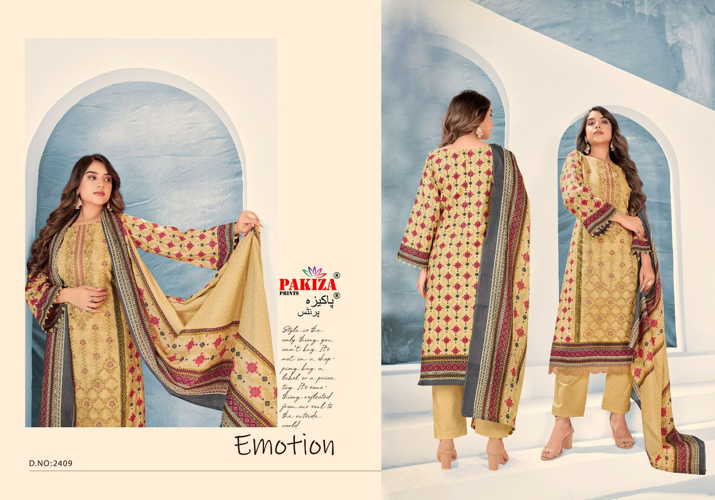 Bin Saeed Vol 24 Pakiza Prints Lawn Cotton Karachi Salwar Suits