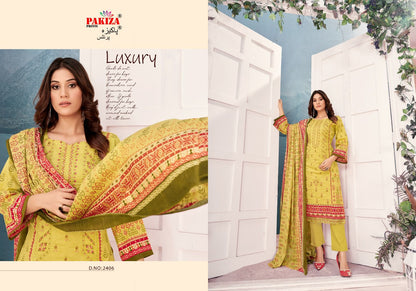 Bin Saeed Vol 24 Pakiza Prints Lawn Cotton Karachi Salwar Suits