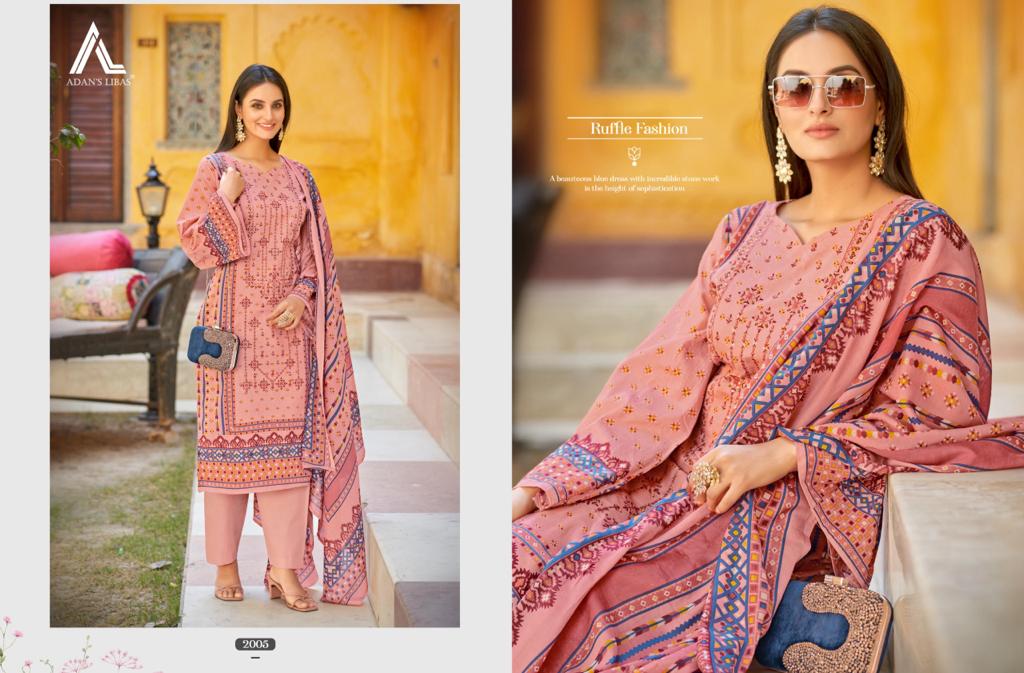 Bin Saeed Vol 2 Adans Libas Cotton Karachi Salwar Suits