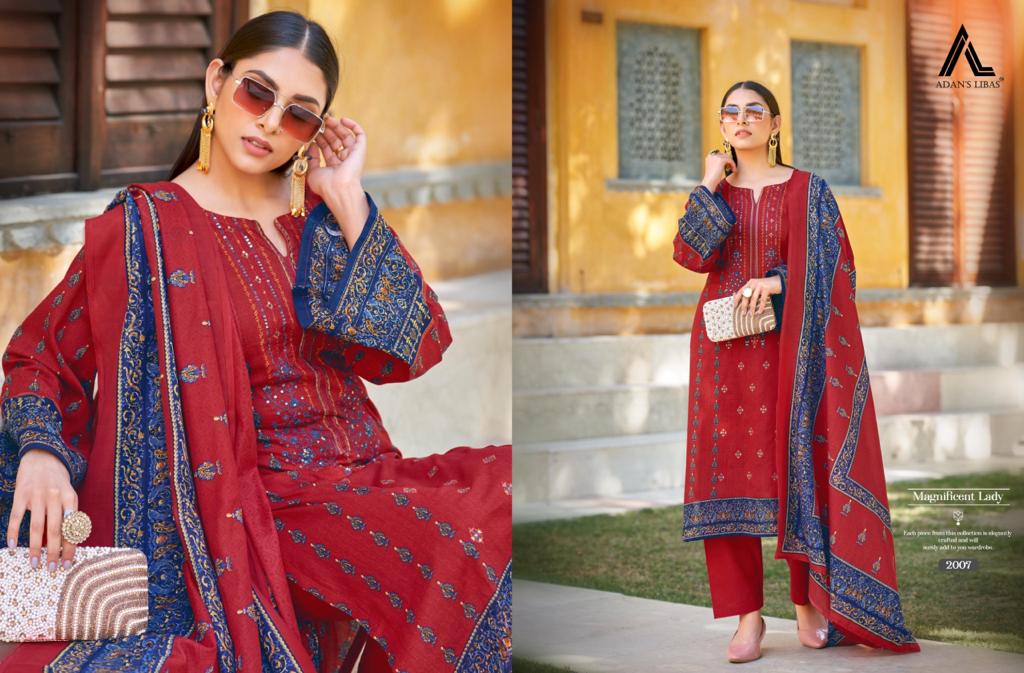 Bin Saeed Vol 2 Adans Libas Cotton Karachi Salwar Suits
