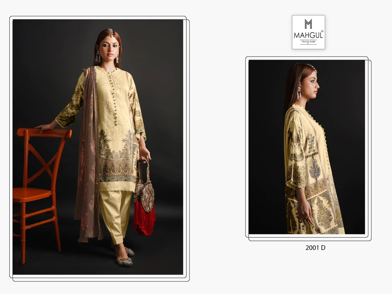 Bin Saeed Vol 2 Mahgul Lawn Cotton Pakistani Salwar Suits