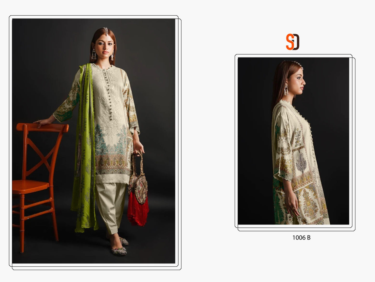 Bin Saeed Vol 2 Mahgul Lawn Cotton Pakistani Salwar Suits