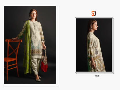Bin Saeed Vol 2 Mahgul Lawn Cotton Pakistani Salwar Suits