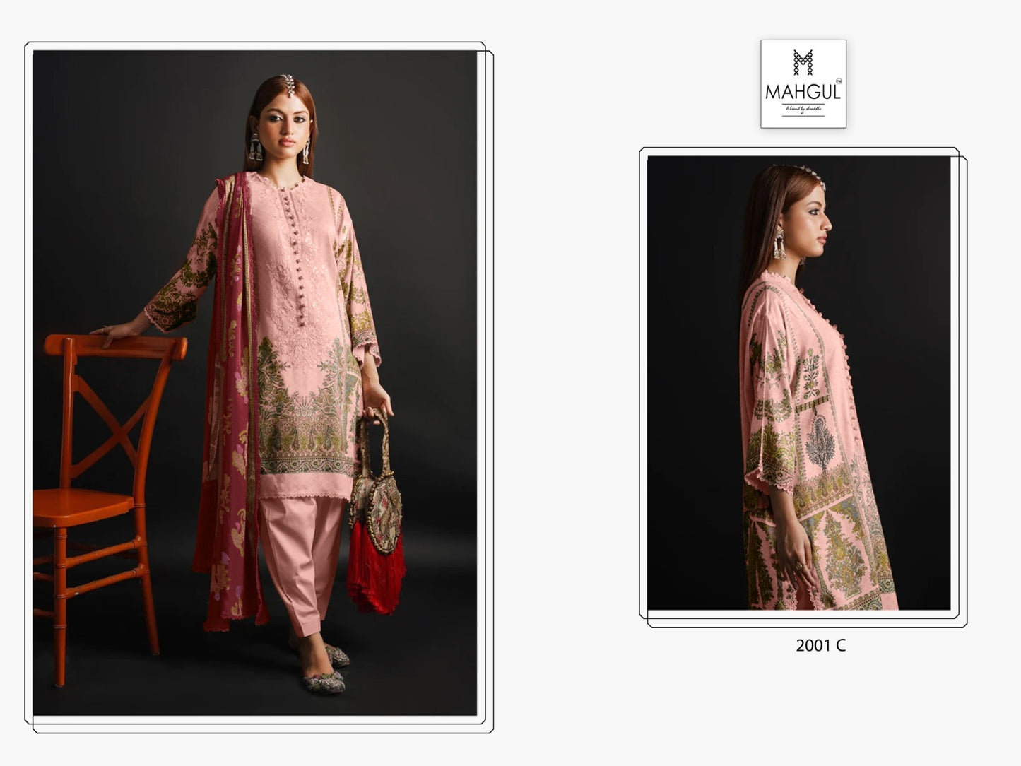 Bin Saeed Vol 2 Mahgul Lawn Cotton Pakistani Salwar Suits