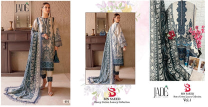 Bin Saeed Vol 4 Jade Lawn Cotton Karachi Salwar Suits