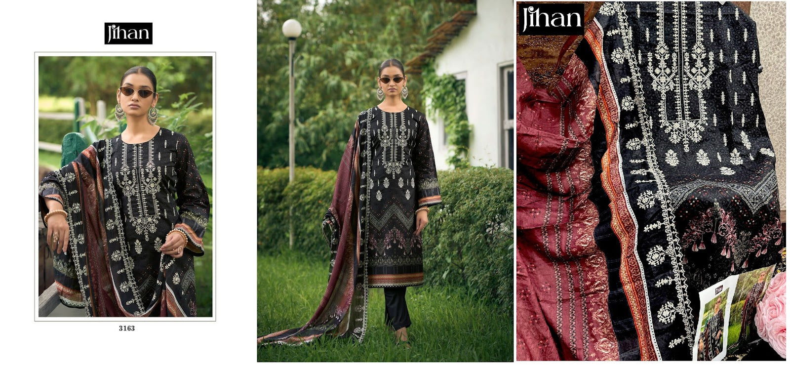 Bin Saeed Vol 7 Jihan Lawn Karachi Salwar Suits