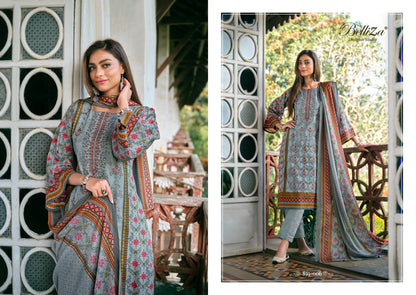 Binsaeed Belliza Designer Studio Cotton Karachi Salwar Suits