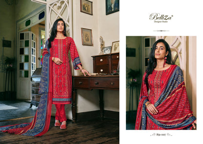 Binsaeed Belliza Designer Studio Cotton Karachi Salwar Suits