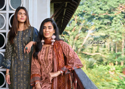 Binsaeed Vol 2 Belliza Designer Studio Cotton Karachi Salwar Suits