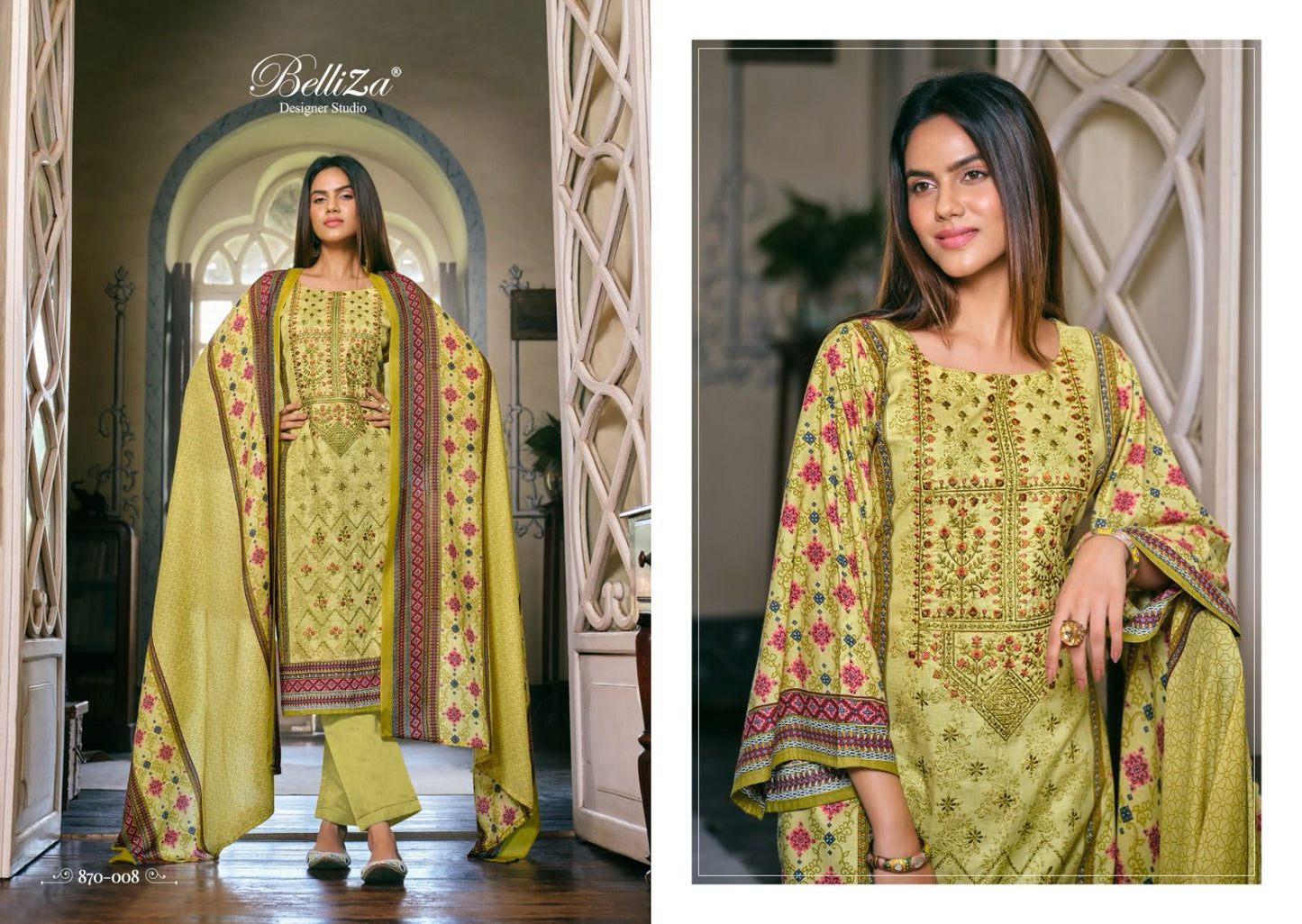 Binsaeed Vol 2 Belliza Designer Studio Cotton Karachi Salwar Suits