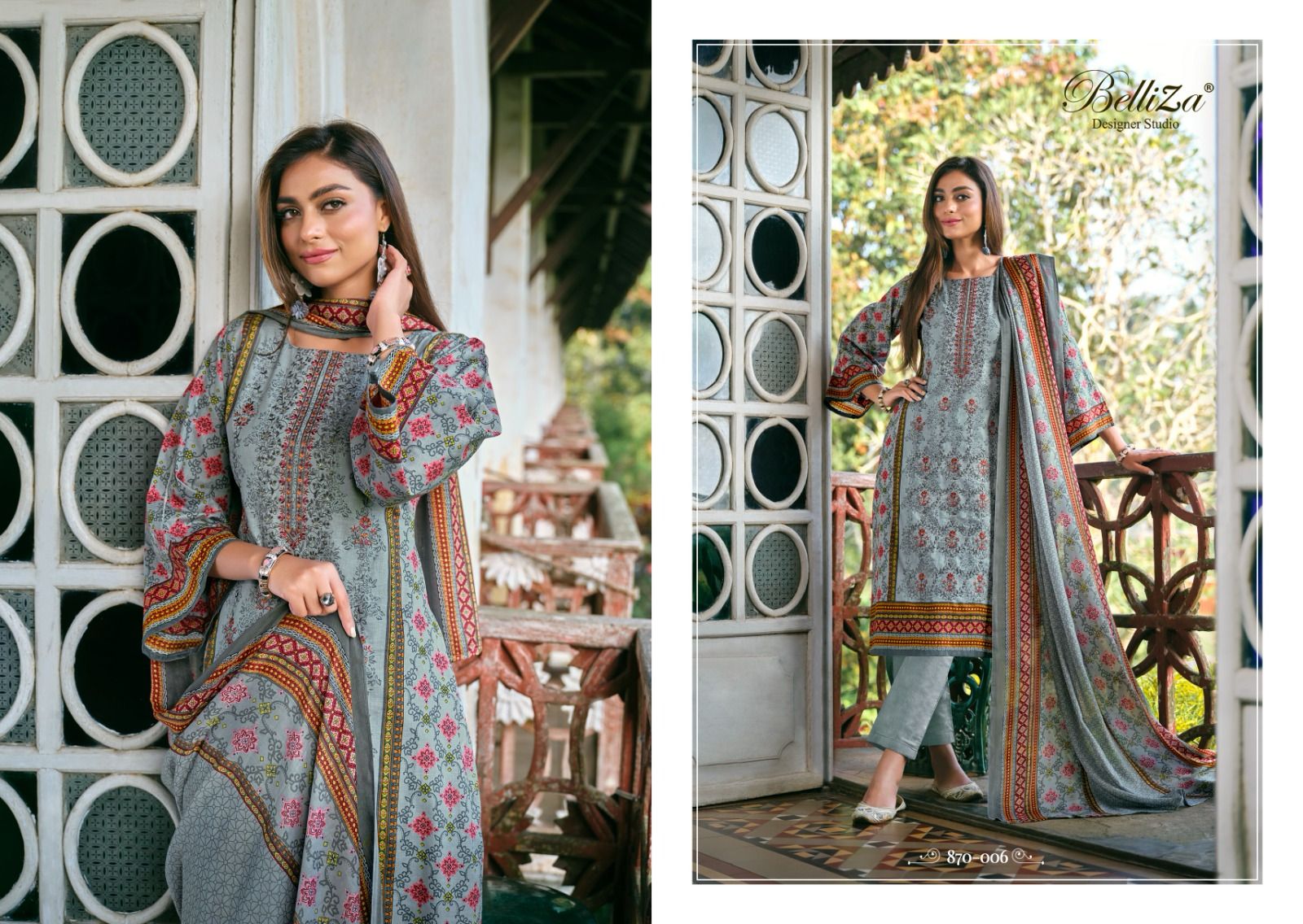 Binsaeed Vol 2 Belliza Designer Studio Cotton Karachi Salwar Suits