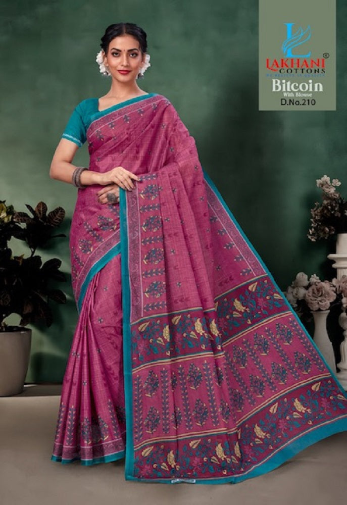 Bitcoin Vol 2 Lakhani Cotton Sarees