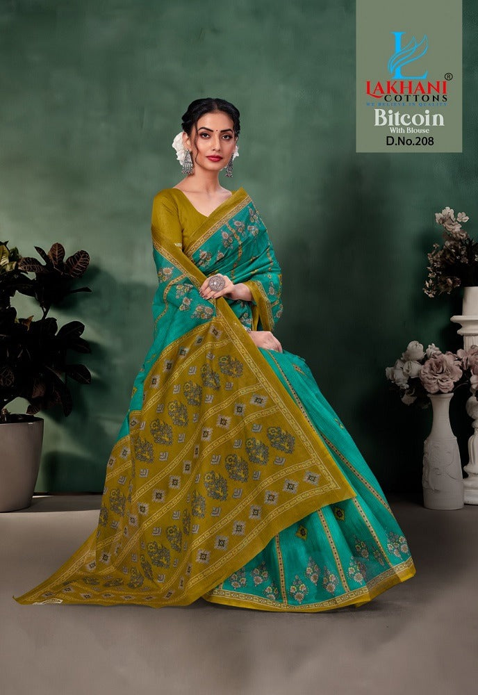 Bitcoin Vol 2 Lakhani Cotton Sarees