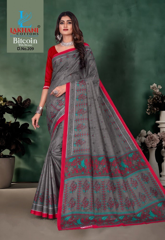 Bitcoin Vol 2 Lakhani Cotton Sarees