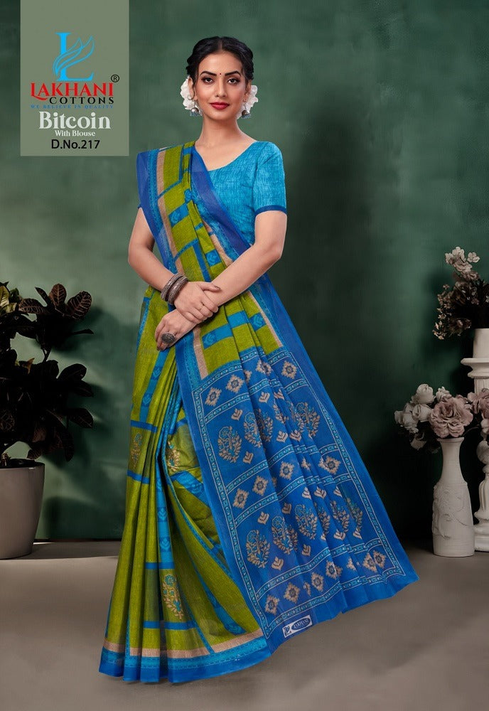 Bitcoin Vol 2 Lakhani Cotton Sarees