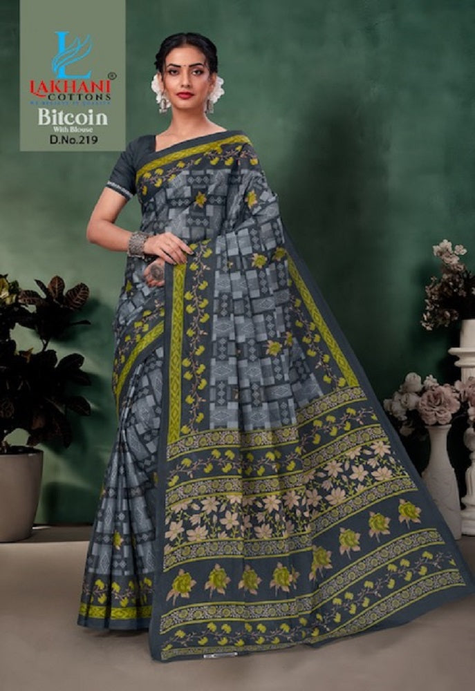 Bitcoin Vol 2 Lakhani Cotton Sarees